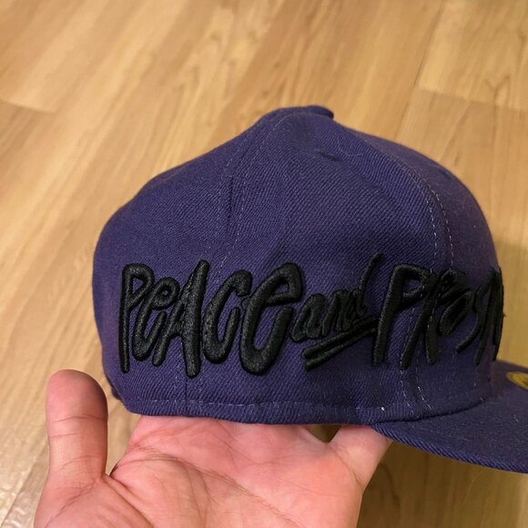 New Era Stussy Peace and Prosperity Fitted Hat - Picture 2 of 11